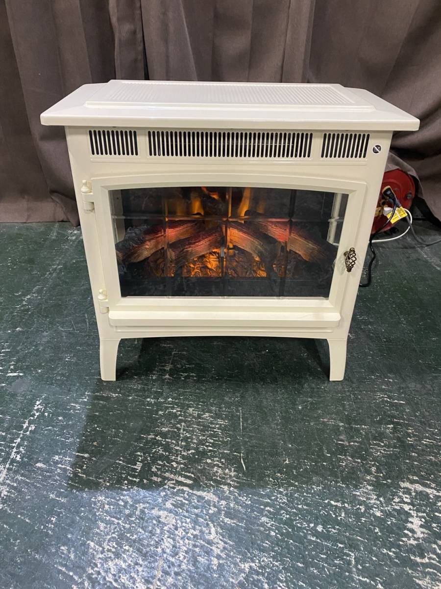 電気温風機 DFI-5010-04 QVCジャパン △QVCジャパン 薪ストーブ