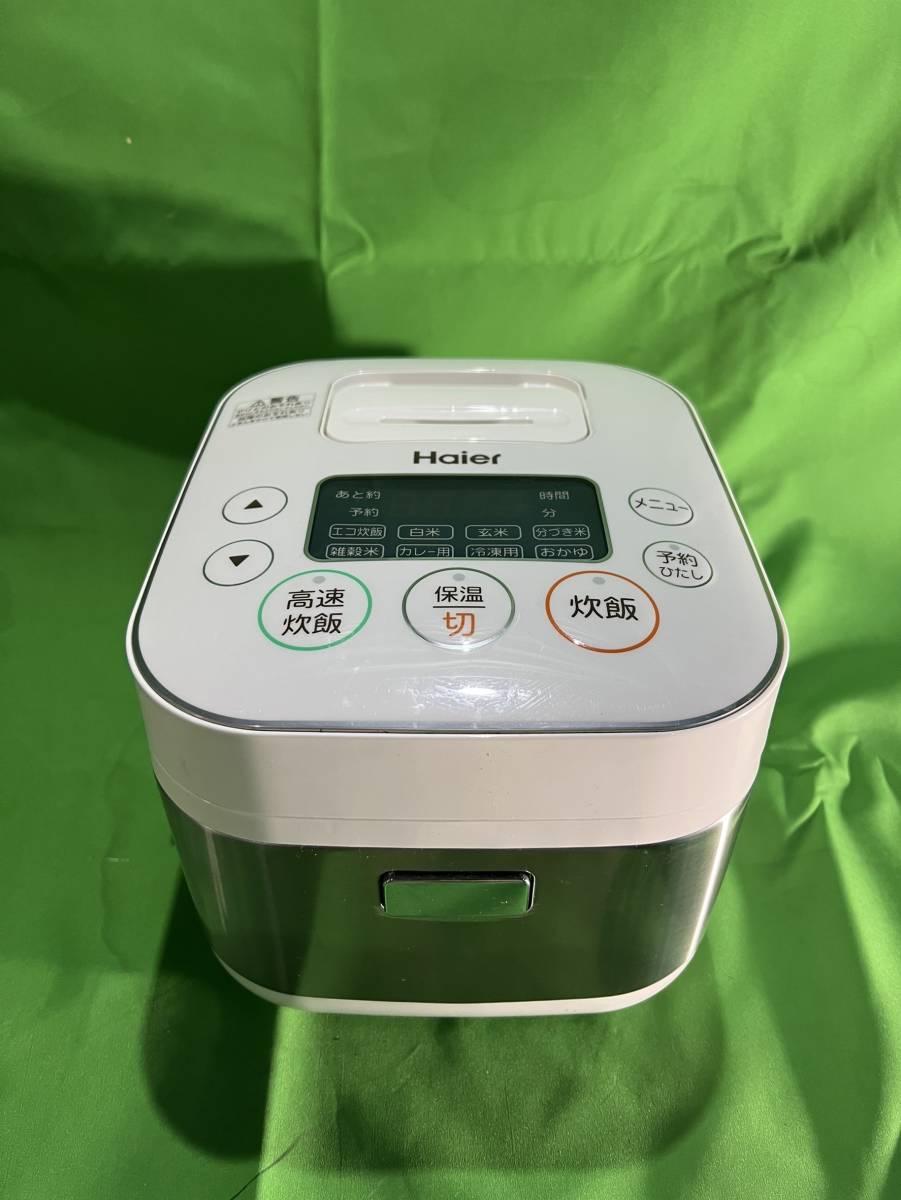 Haier マイコンジャー炊飯器 3号炊 2022年製 静岡県沼津市のお客様より 