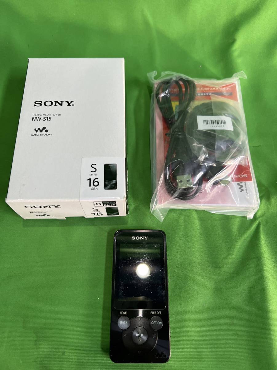 ディスプレイ バッテリ良好】SONY ウォークマン NW-S15 16GB ビ
