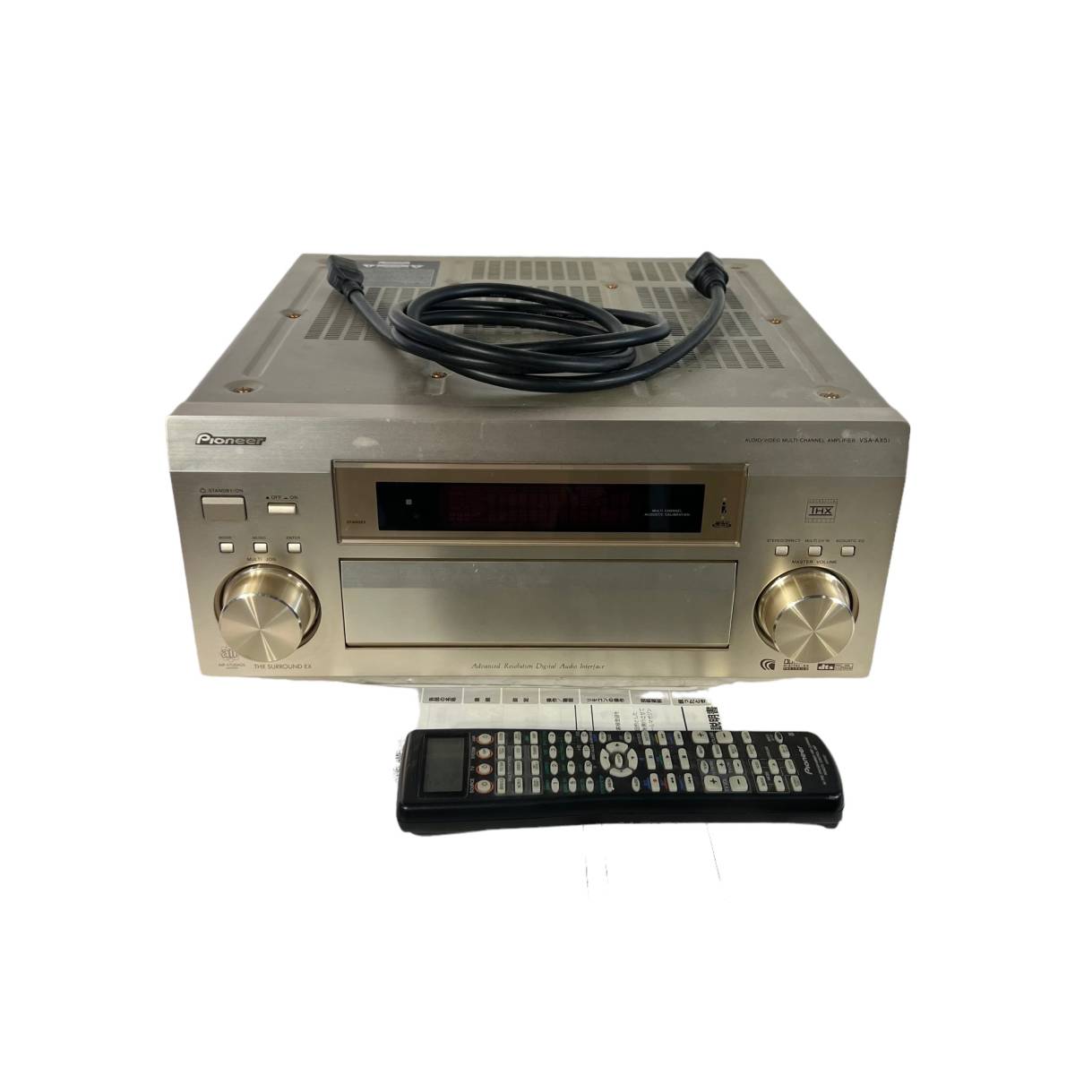 Pioneer AV マルチチャンネルアンプVSA-AX10Ai（ジャンク品） ジャンク Pioneer VSA-AX10Ai AV マルチチャンネルアンプ アンプ