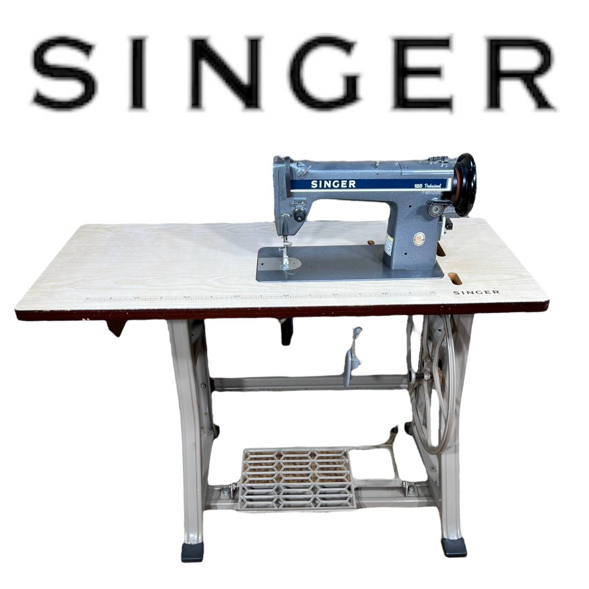 ☆SINGER シンガー 188 Professional プロフェッショナル 職業用ミシン 